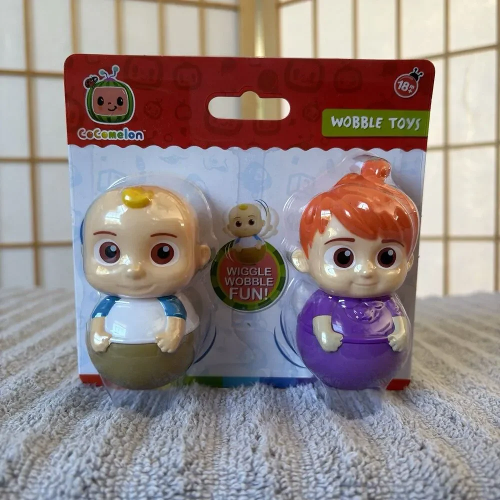 Cocomelon Figures Set - Cocomelon Wobble Toys Brand New Perfect Christmas Gift